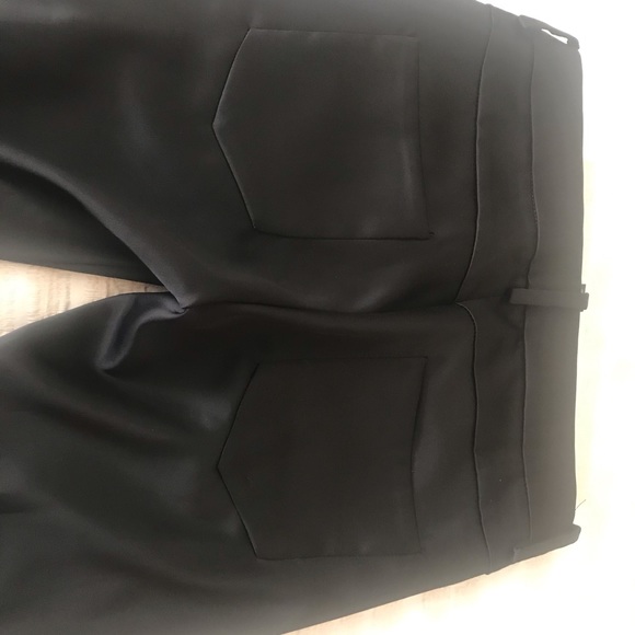 Black satin finish black pants from Mango store. - Picture 4 of 4